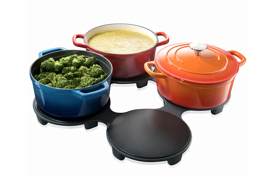 Flexible 4-Dish Warming Tray - Image 10