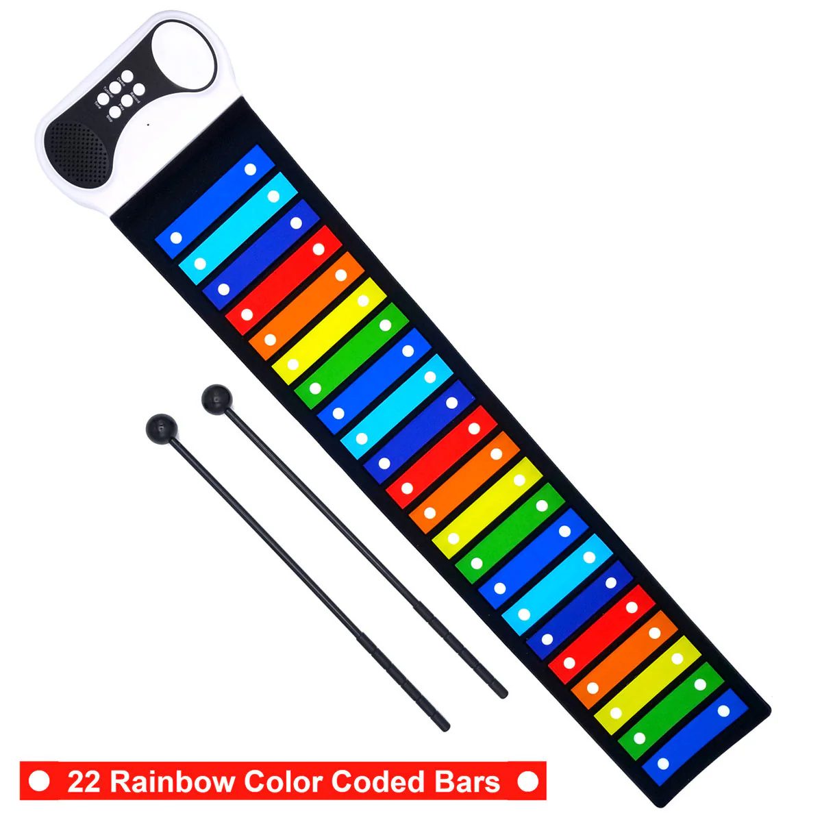 Flexible Roll-Up Xylophone - Image 4