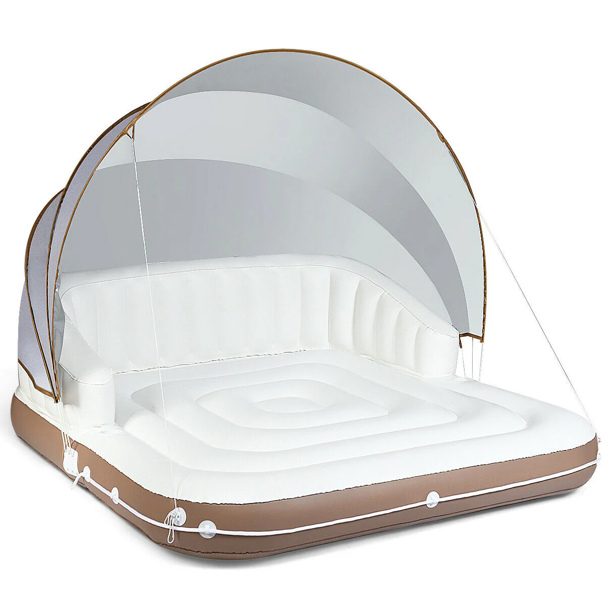 Floating Pool Lounge with Canopy - Image 2
