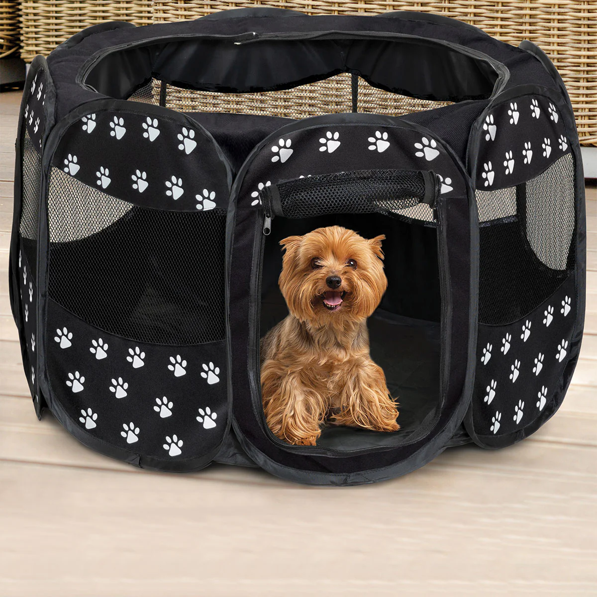 Fold and Store Pet Play Pen - Image 2