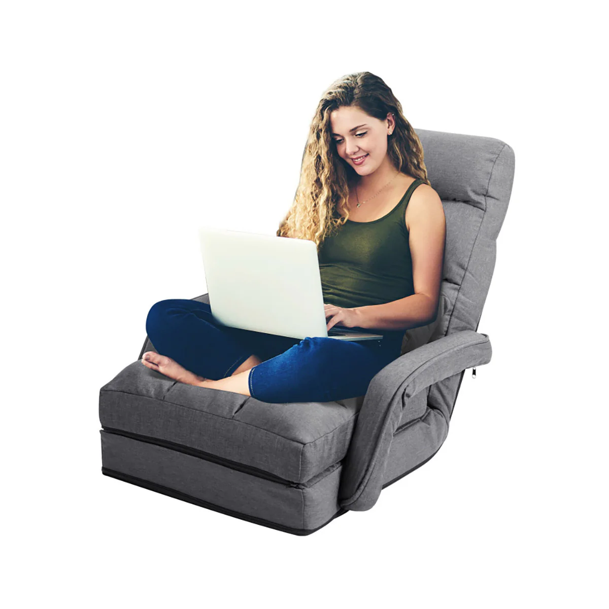 Folding Floor Chair Sofa Bed - Image 19