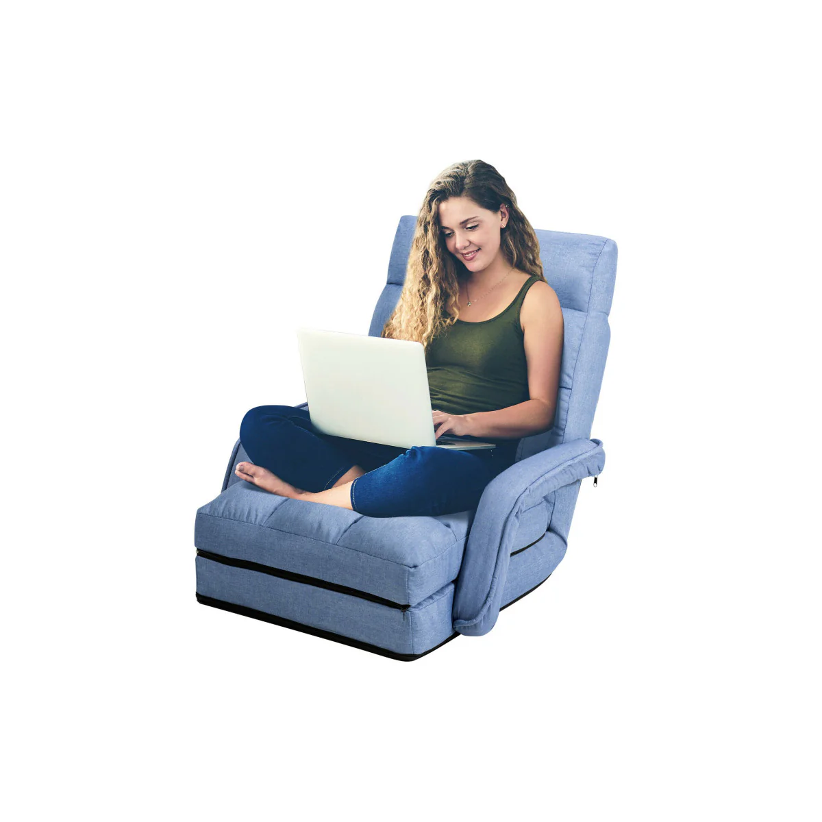 Folding Floor Chair Sofa Bed - Image 9