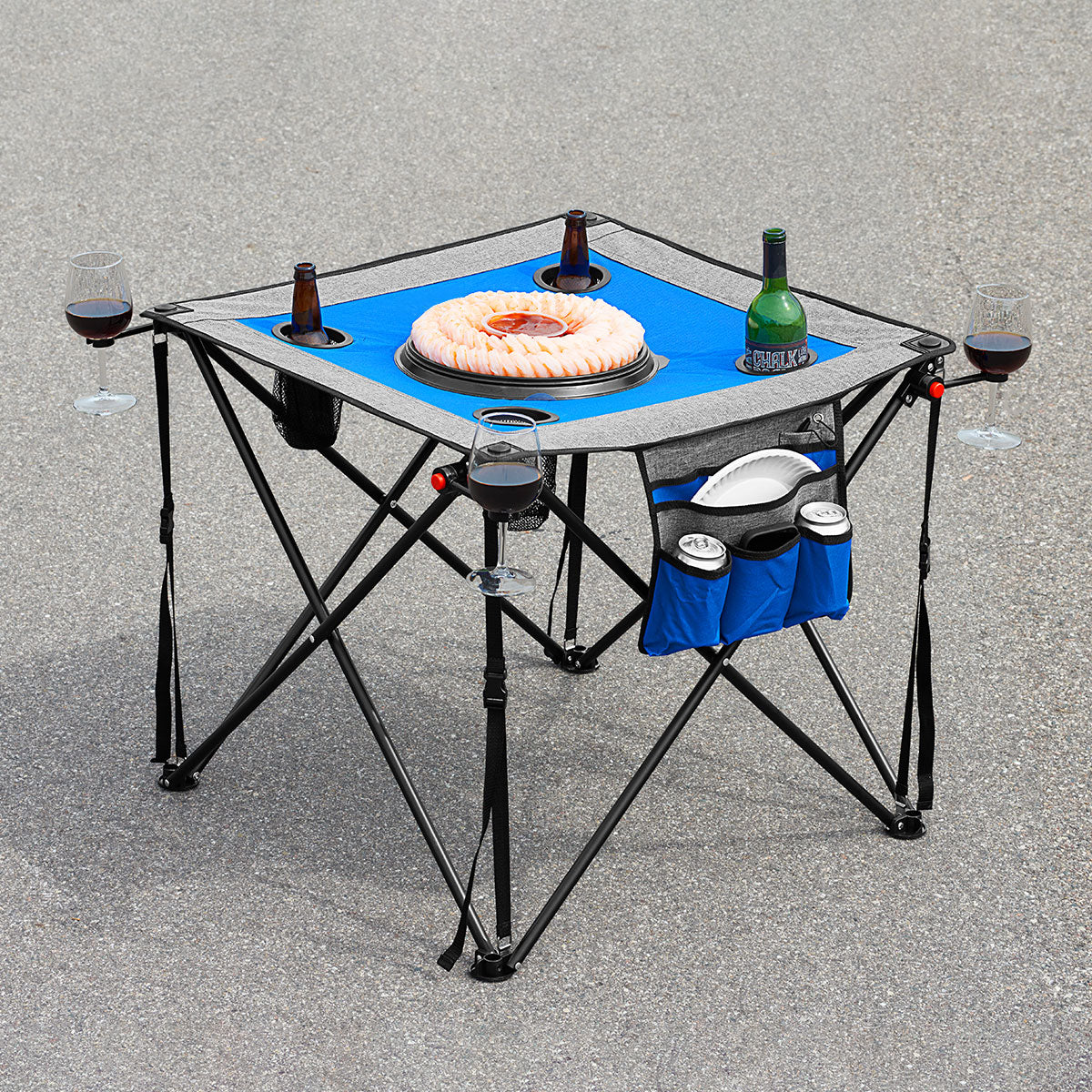 Folding Pop-Up Tailgate Table - Image 2