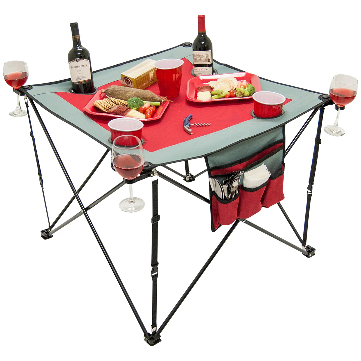Folding Pop-Up Tailgate Table - Image 3