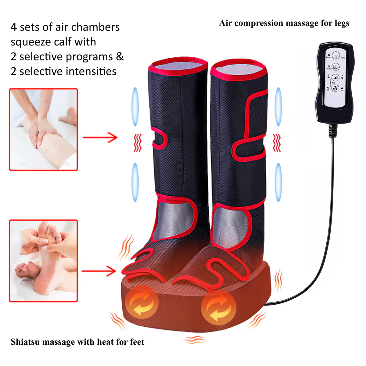 Foot and Calf Air Compression Massager - Image 3