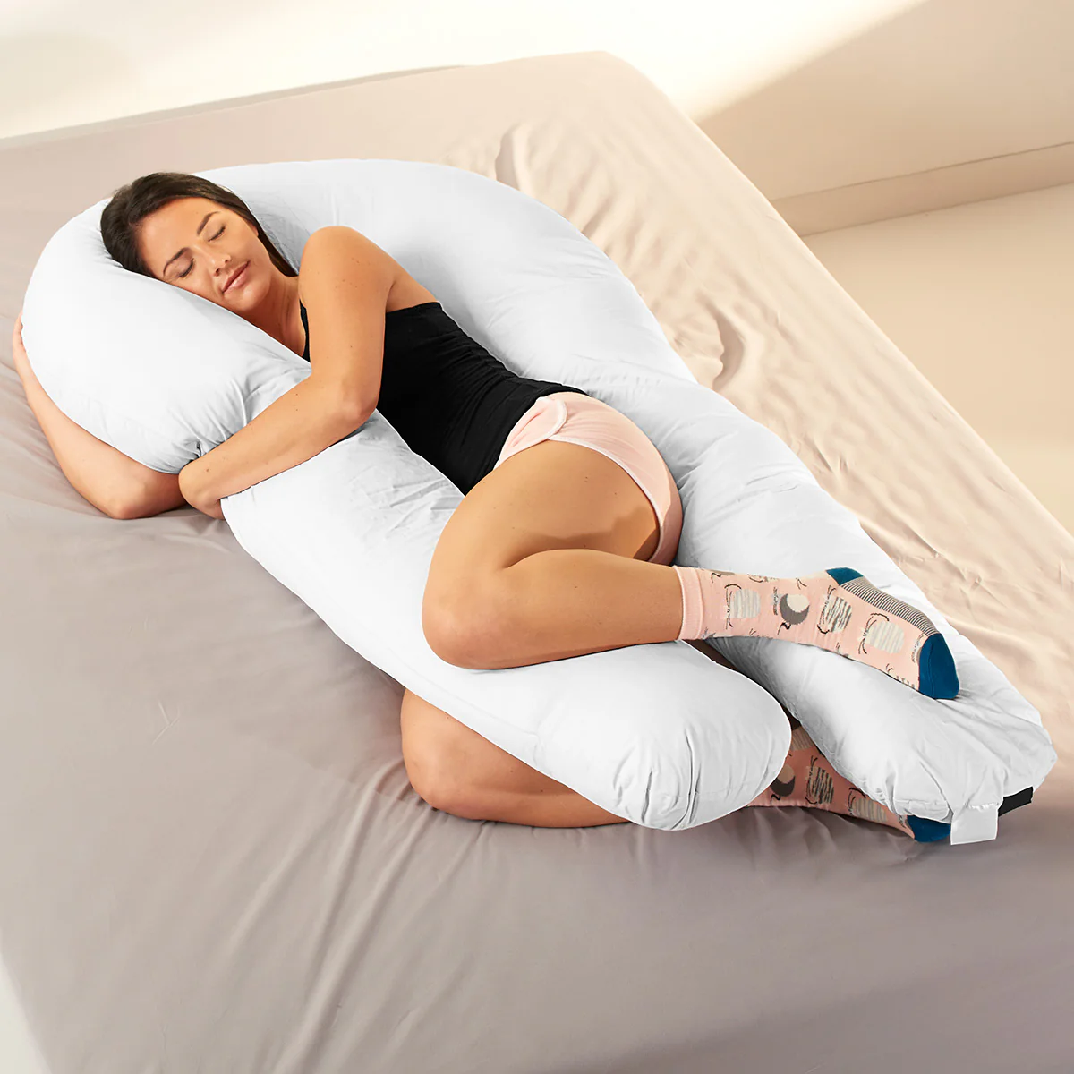 Full Support Body Pillow by Sharper Image - Image 4
