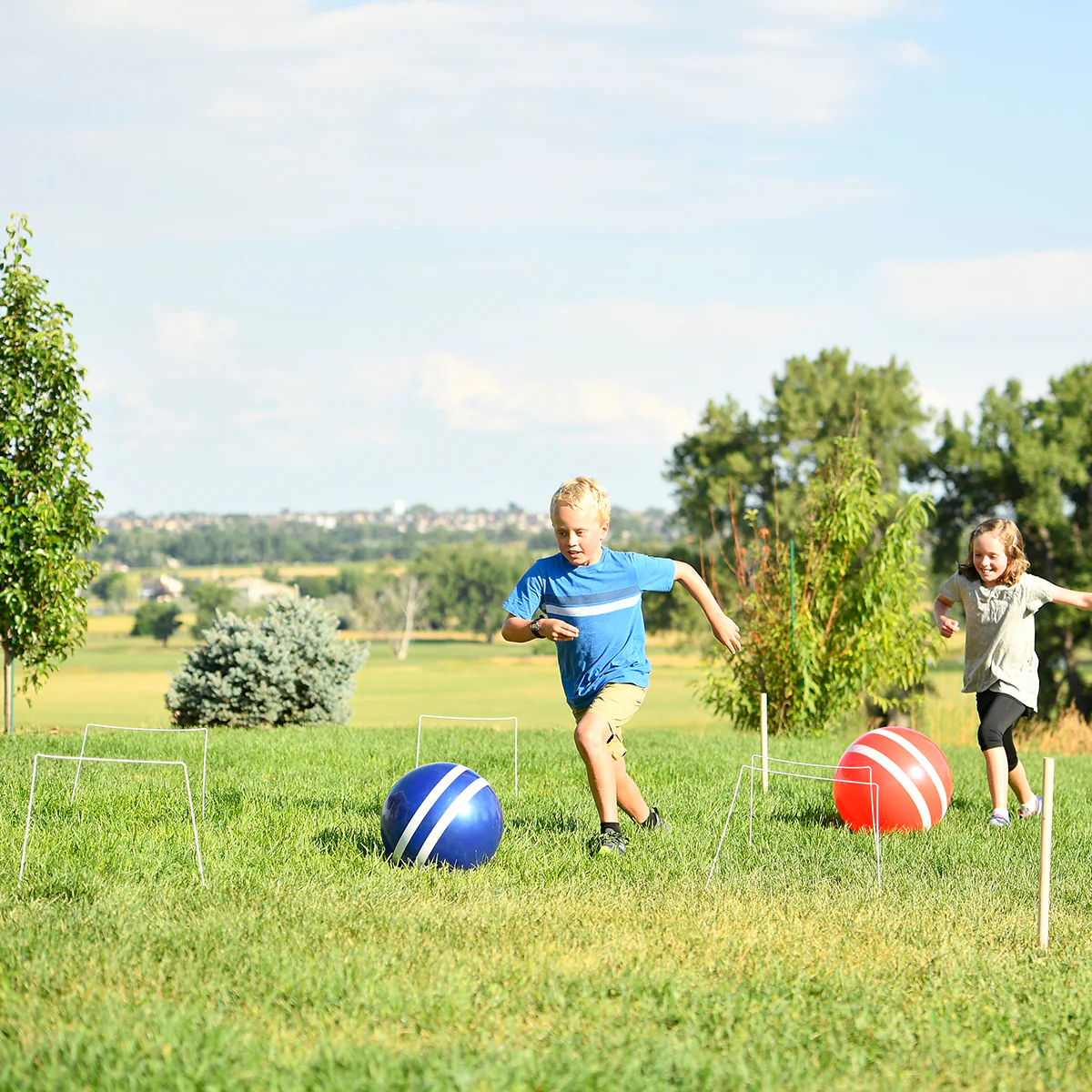 Giant Kick Croquet Game Set - Image 4