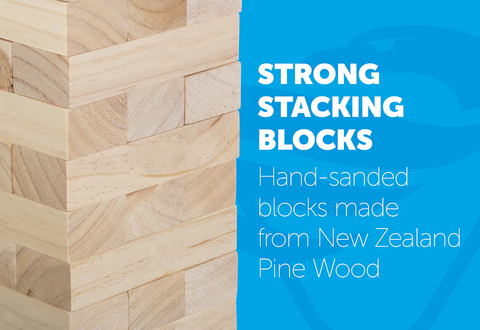 Giant Stacking Tower Game - Image 7