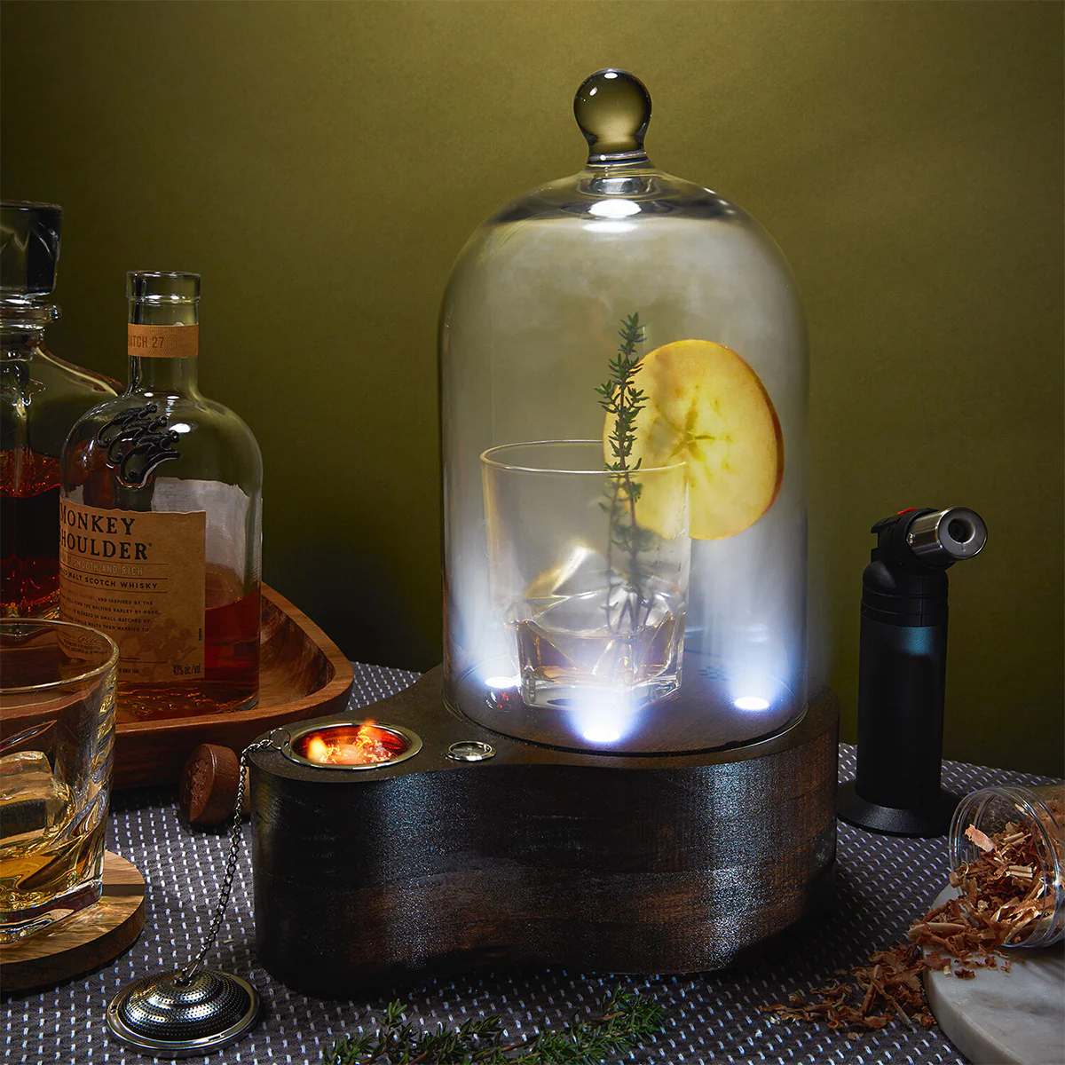 Glass Cocktail Smoker Cloche - Image 8