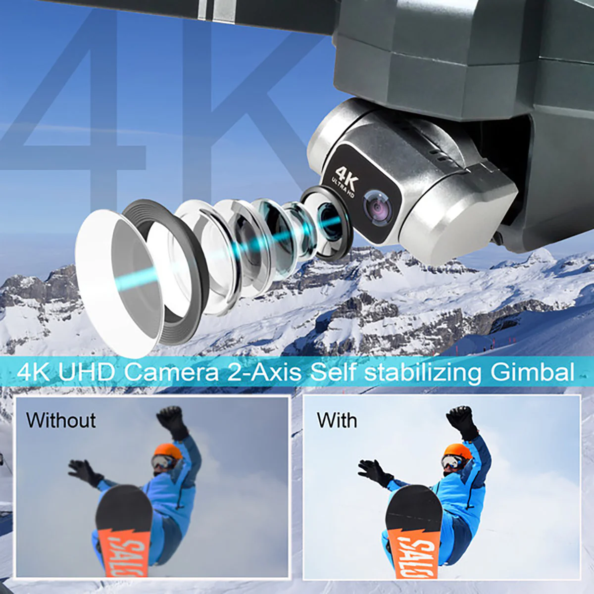 GPS Drone with 4K UHD Camera - Image 10