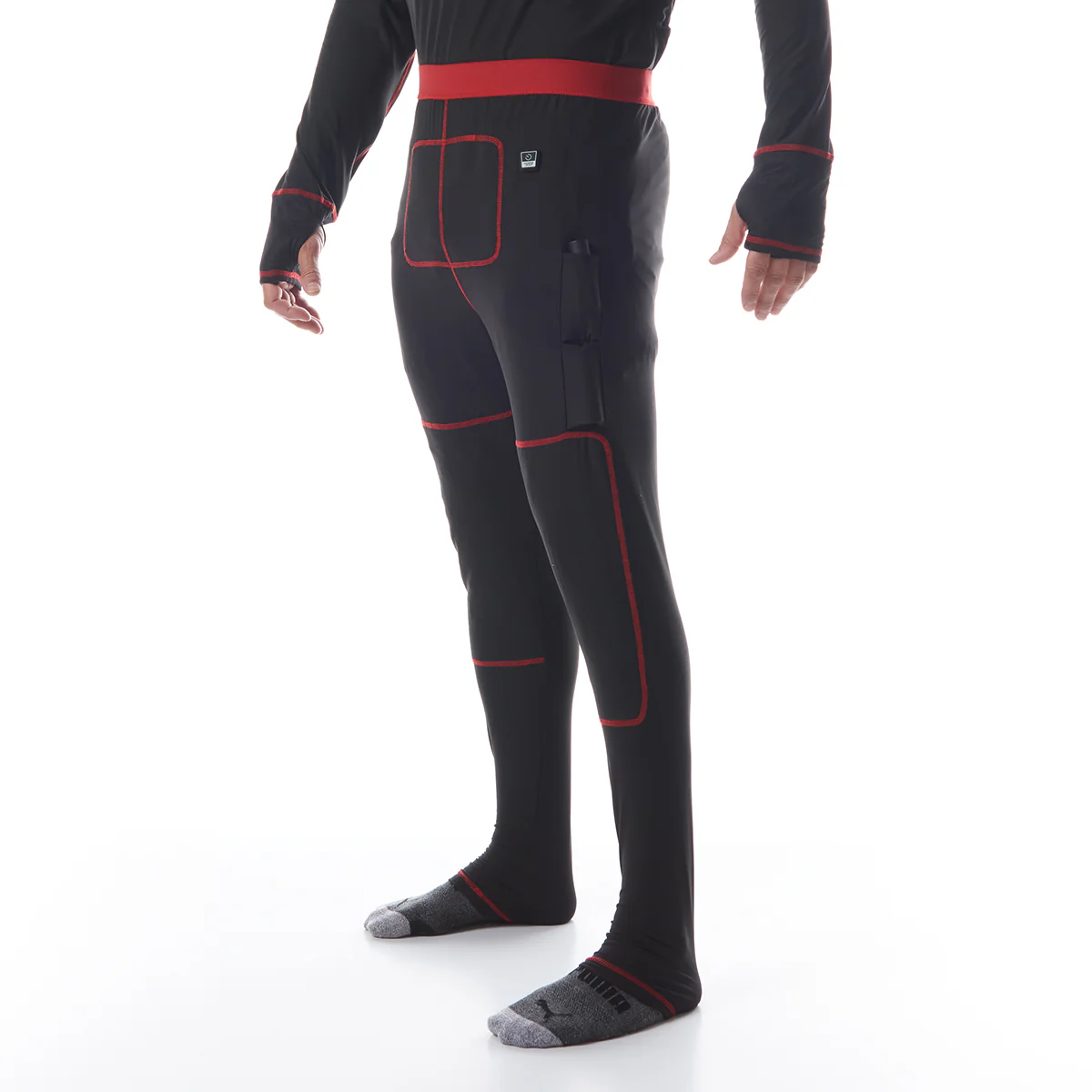 Heated Pants Base Layer by Sharper Image - Image 2