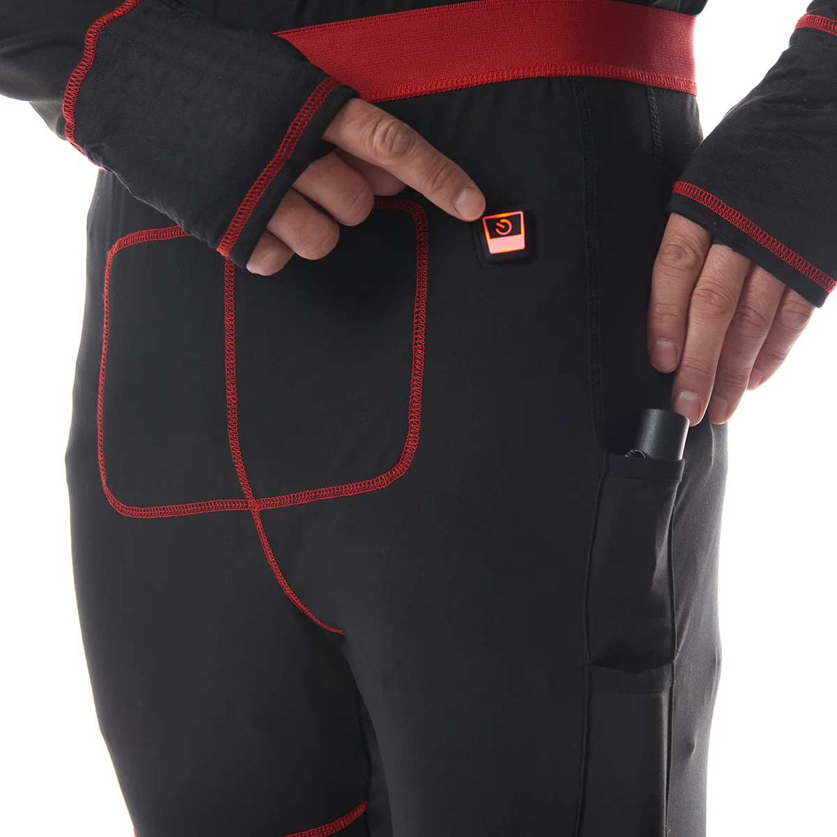 Heated Pants Base Layer by Sharper Image - Image 4