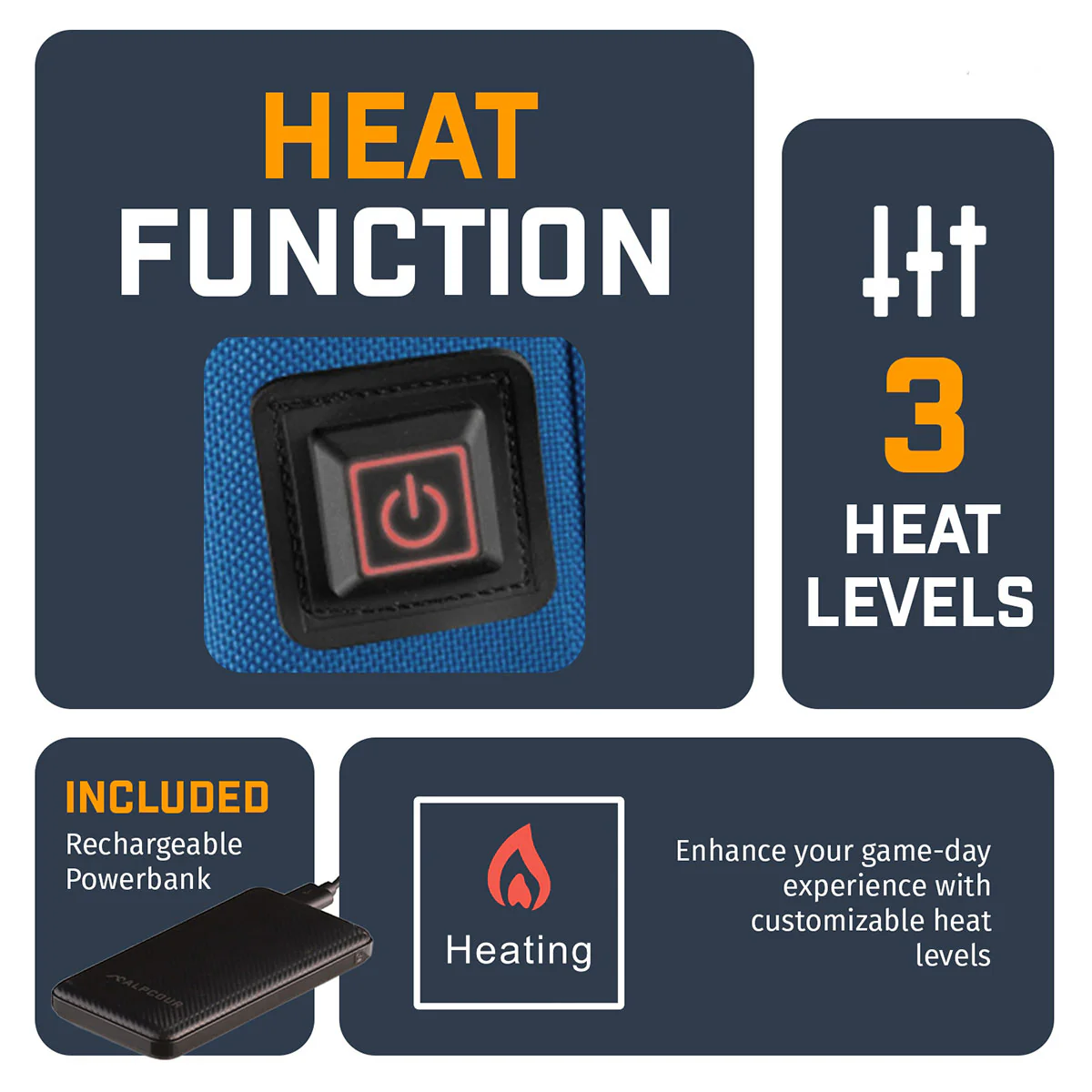 Heated Stadium Cushion - Image 11