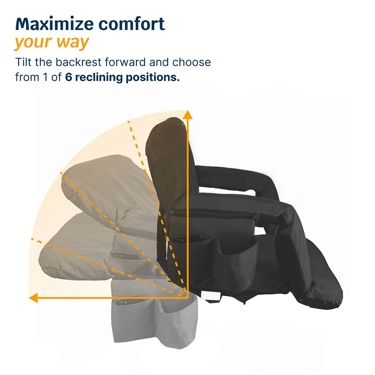 Heated Stadium Seat with Massage - Image 4