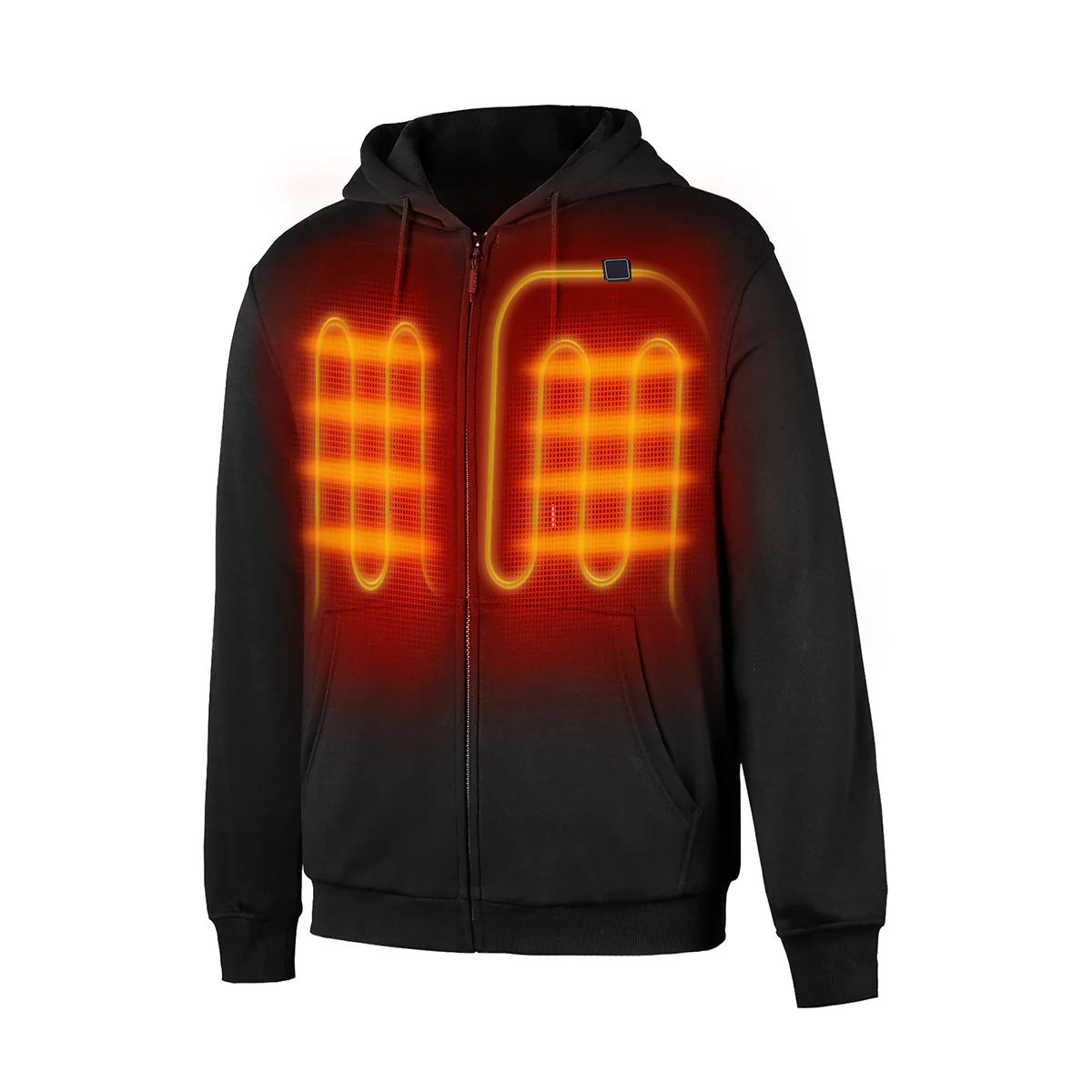 Heated Zip-Up Hoodie - Image 3