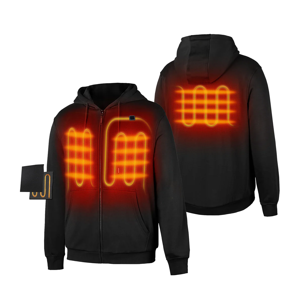 Heated Zip-Up Hoodie - Image 7