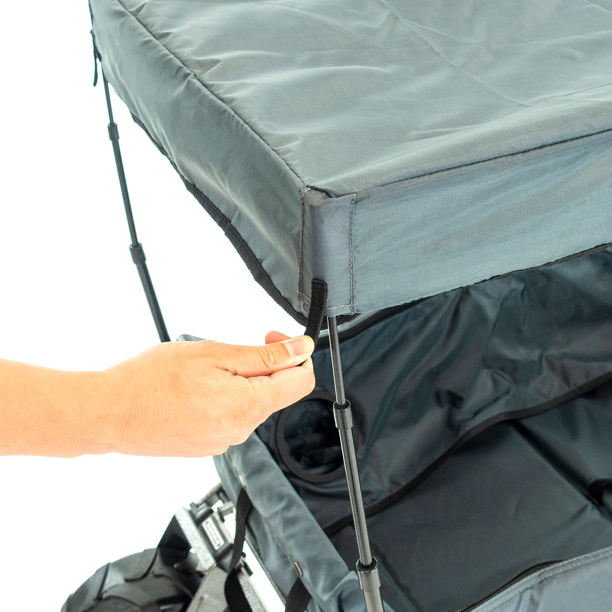 Heavy Duty Folding Wagon with Canopy - Image 18