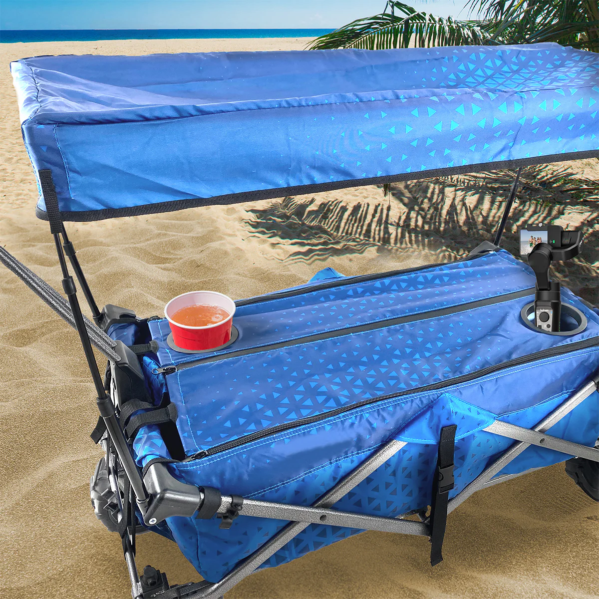 Heavy Duty Folding Wagon with Canopy - Image 40