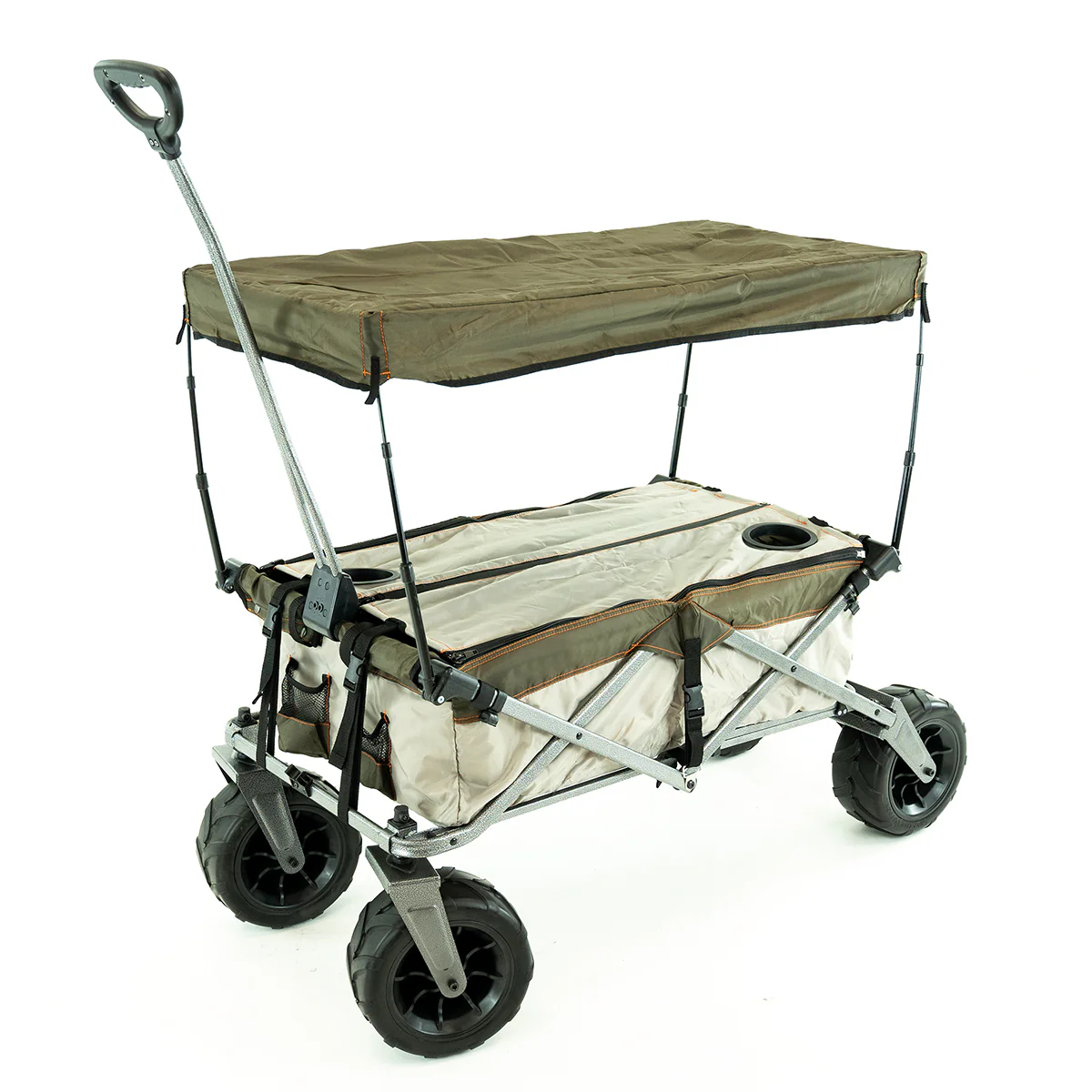 Heavy Duty Folding Wagon with Canopy - Image 9