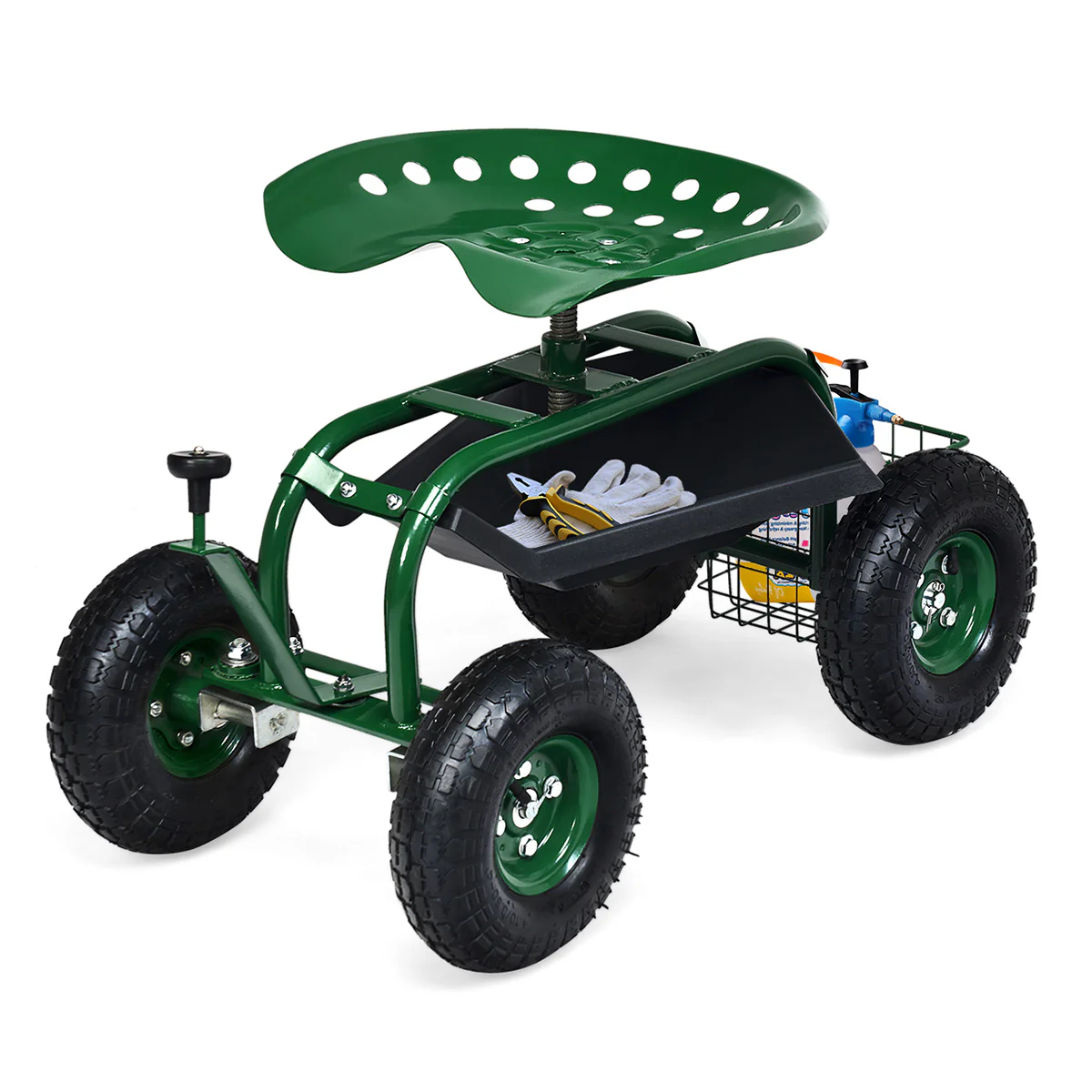 Heavy Duty Rolling Garden Seat - Image 2