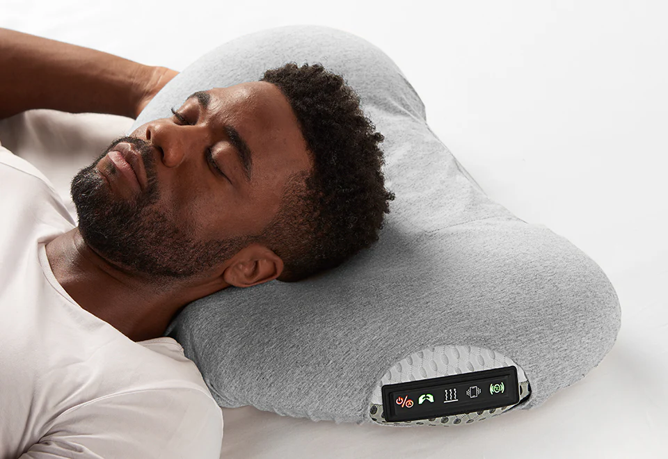 Height Adjusting Massage Pillow with Heat - Image 5