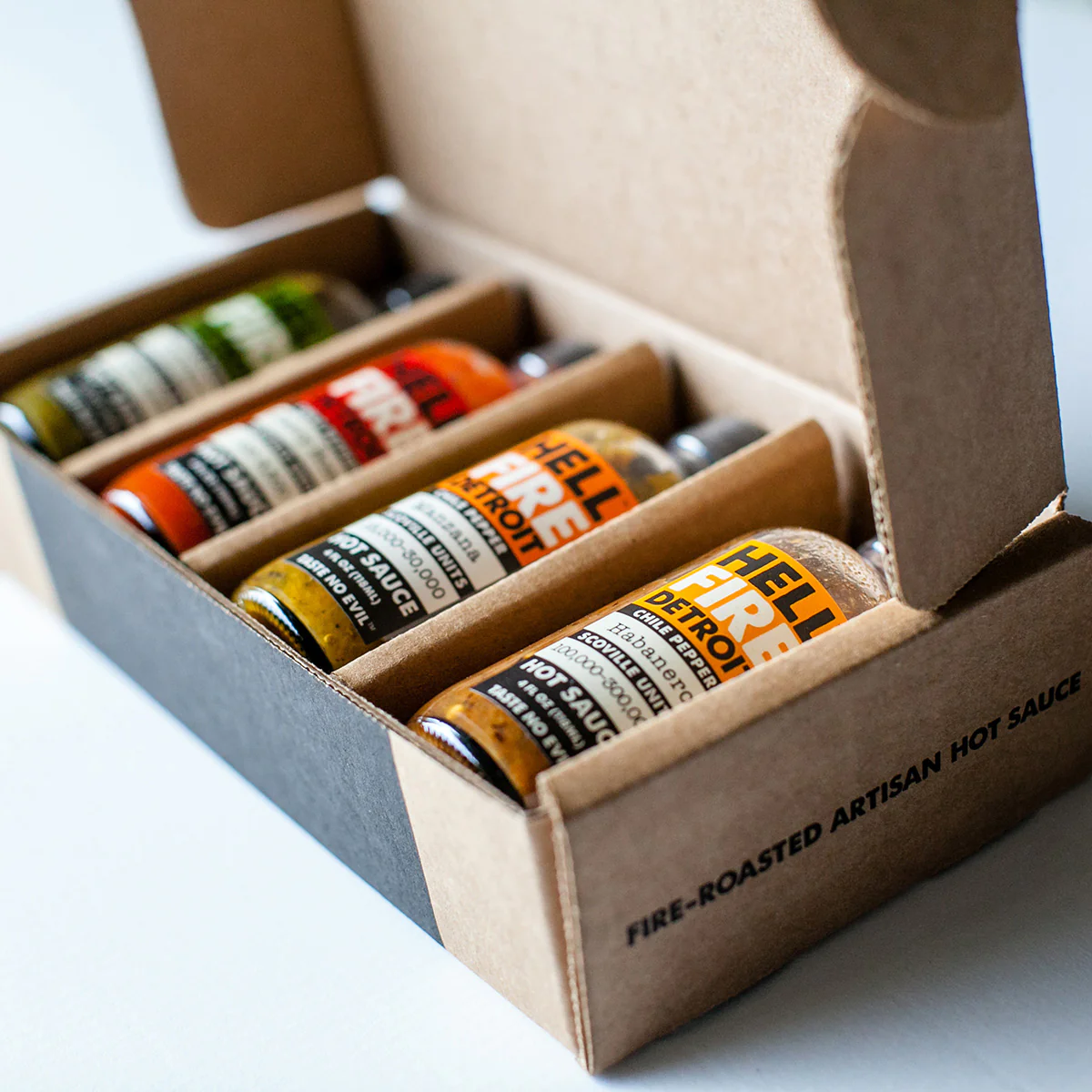 Hell Fire Detroit Original Hot Sauce Gift Set - Image 8