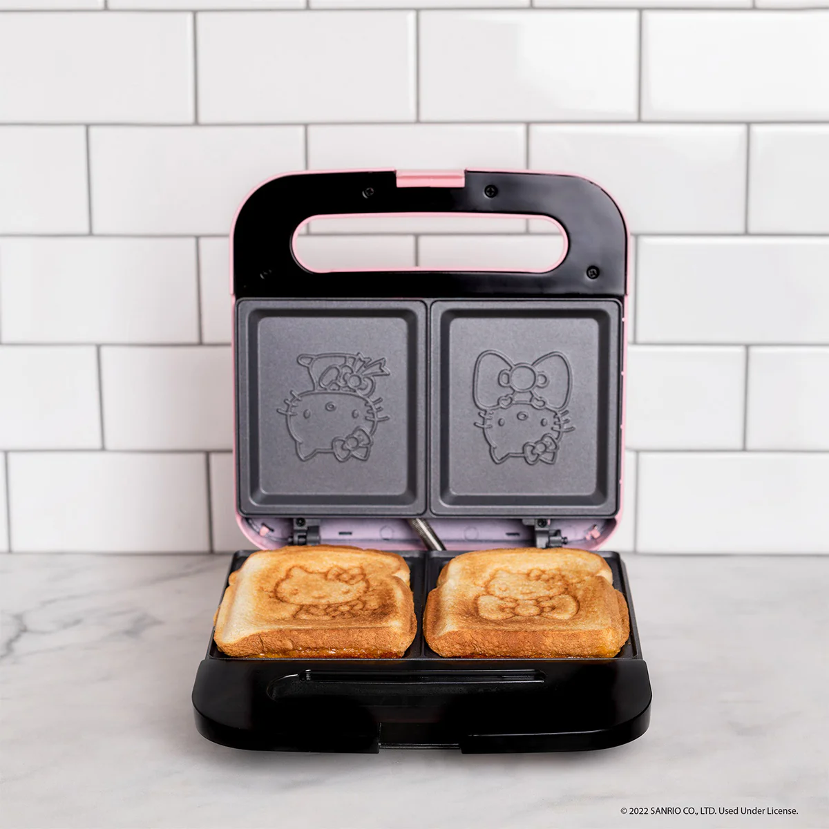Hello Kitty Pink Grilled Cheese Sandwich Maker - Image 2