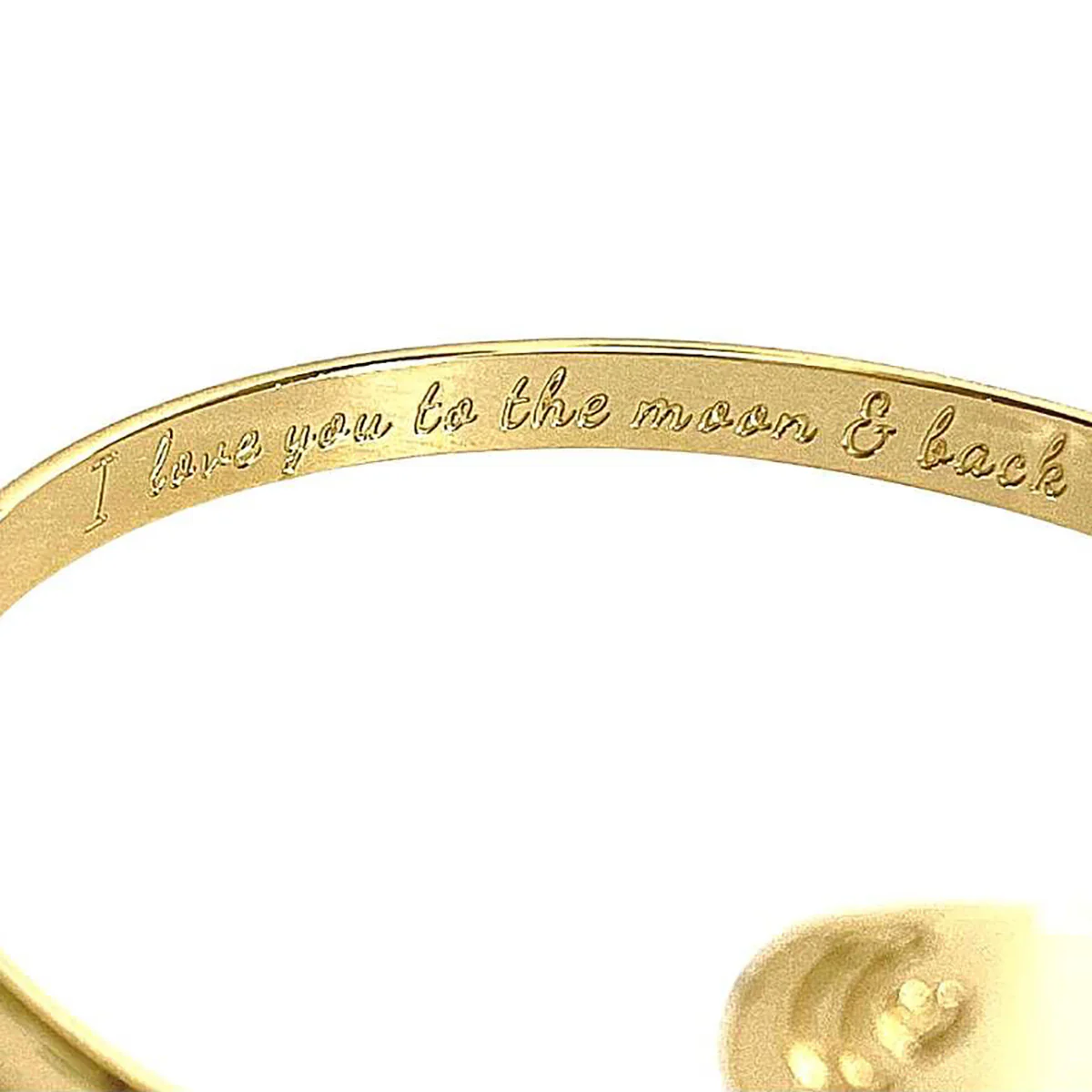 I Love You Engraved Bracelet - Image 4