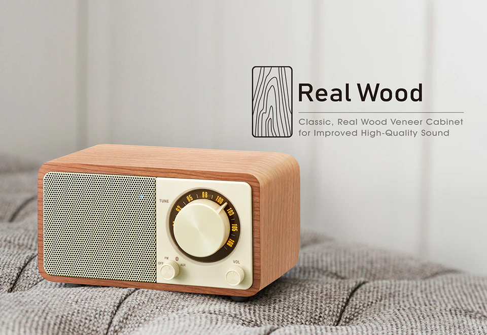 Iconic Tabletop Radio and Bluetooth Speaker - Image 9
