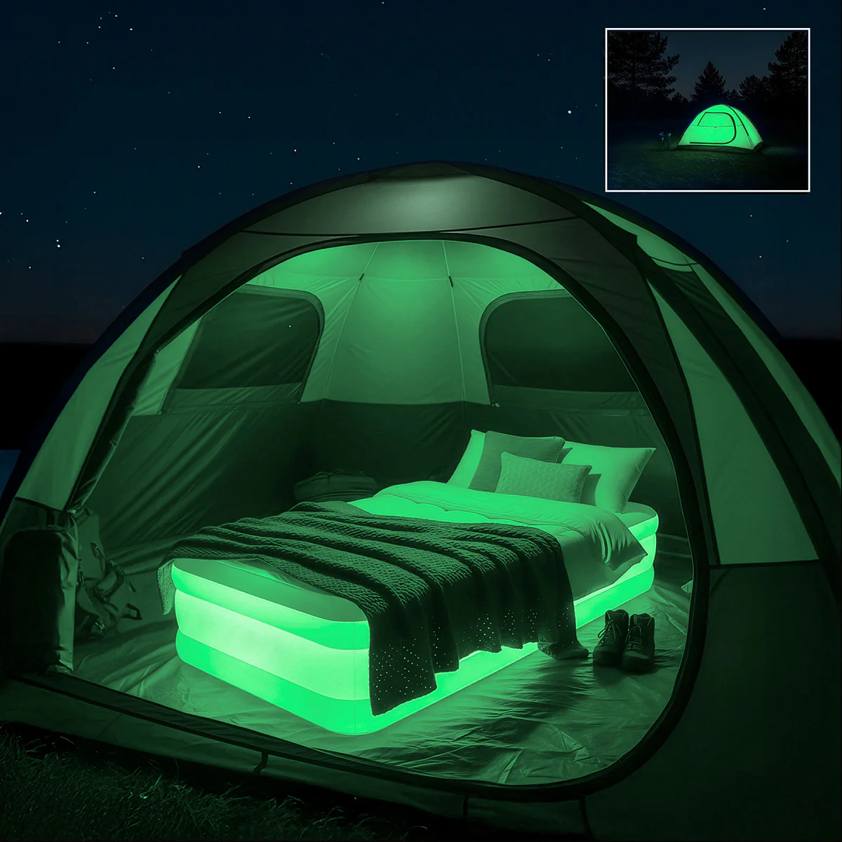 Illuminated Air Bed - Image 5