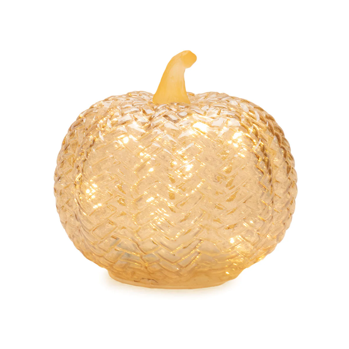Illuminated Textured Pumpkin Set (Set of 3) - Image 4