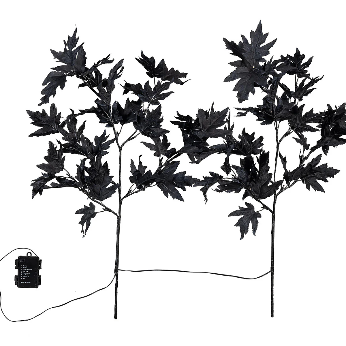 Indoor/Outdoor LED Black Maple Branch - Image 2