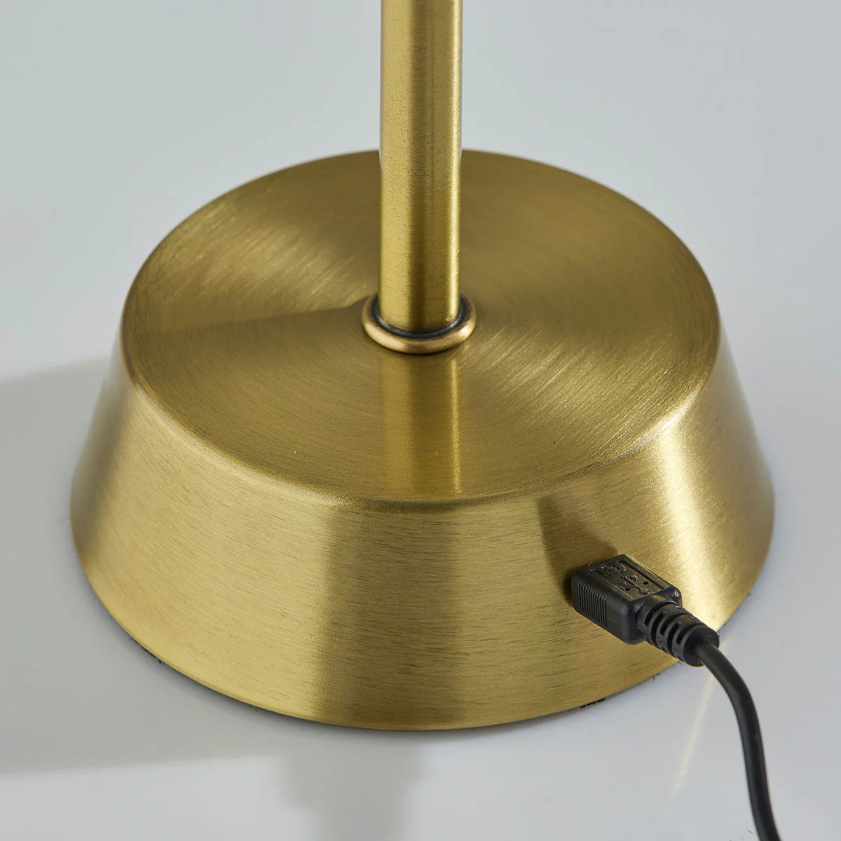 Indoor/Outdoor LED Table Lamp with Pleated Shade - Image 5