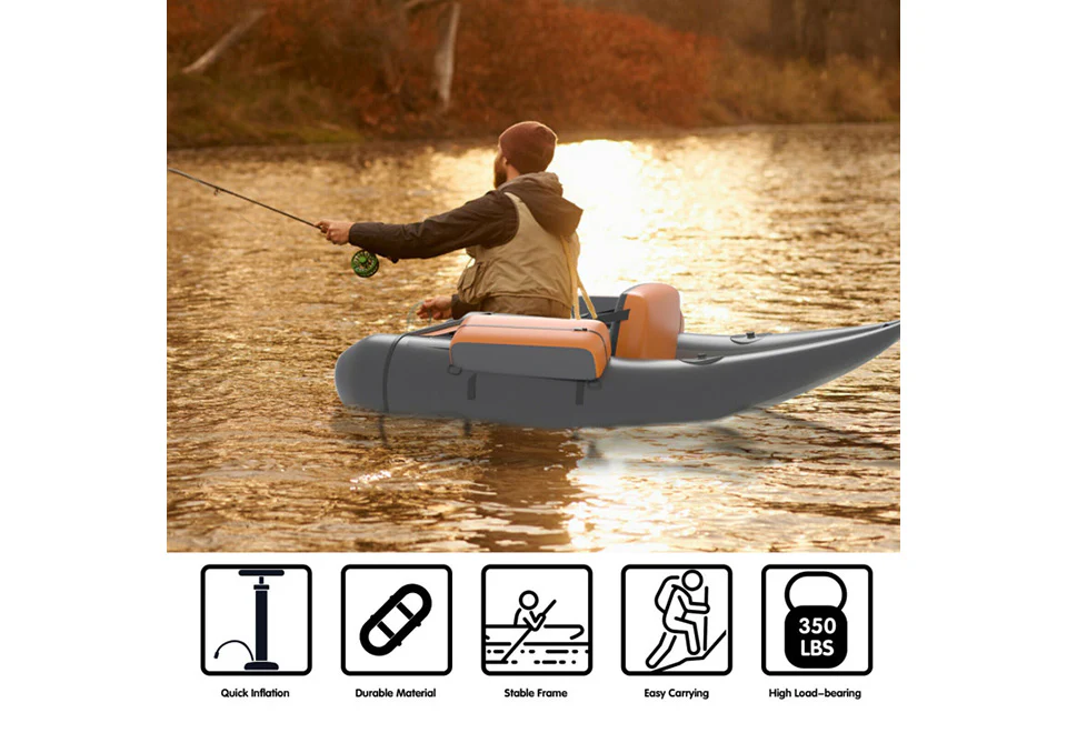 Inflatable Fishing Float Tube - Image 7