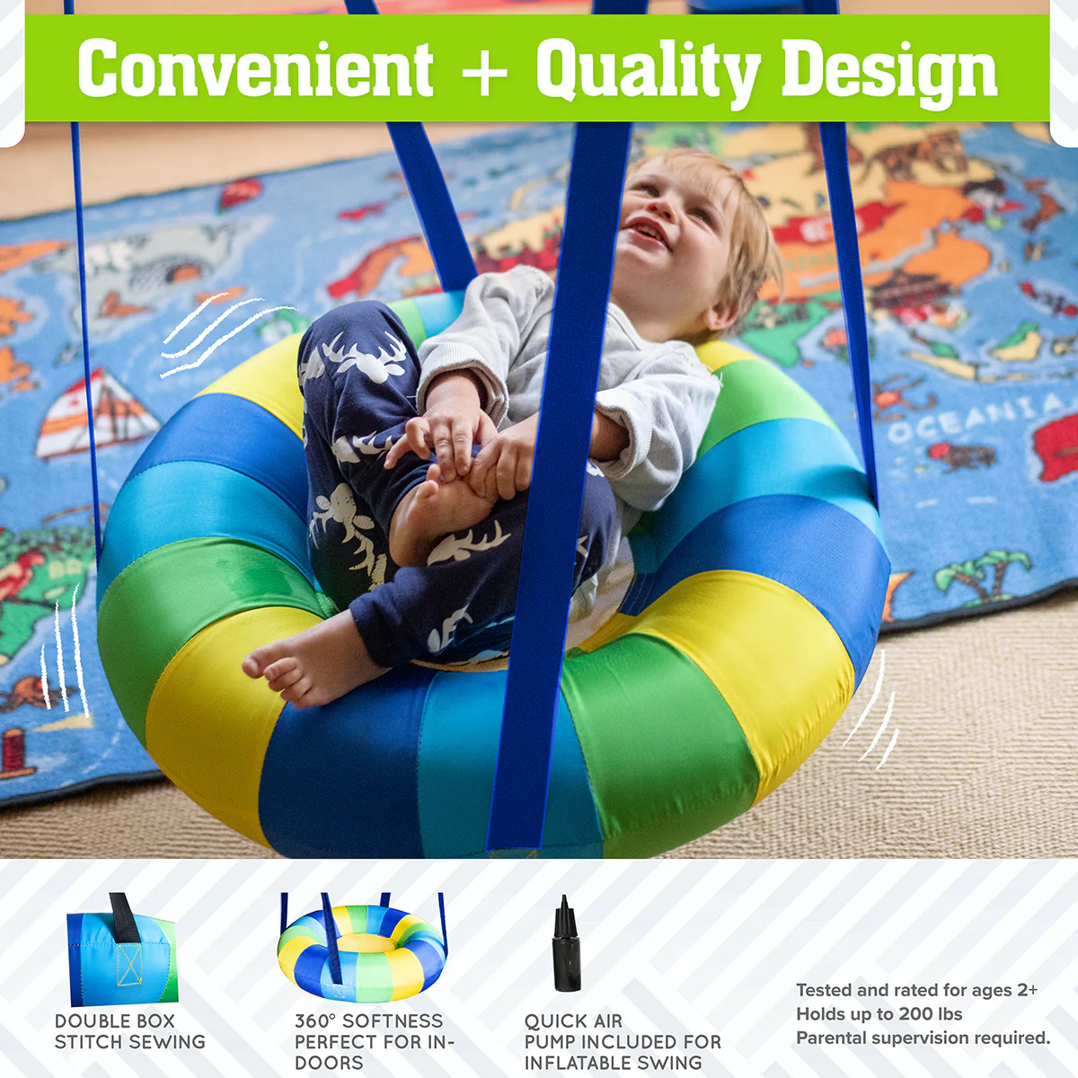 Inflatable Saucer Swing - Image 4