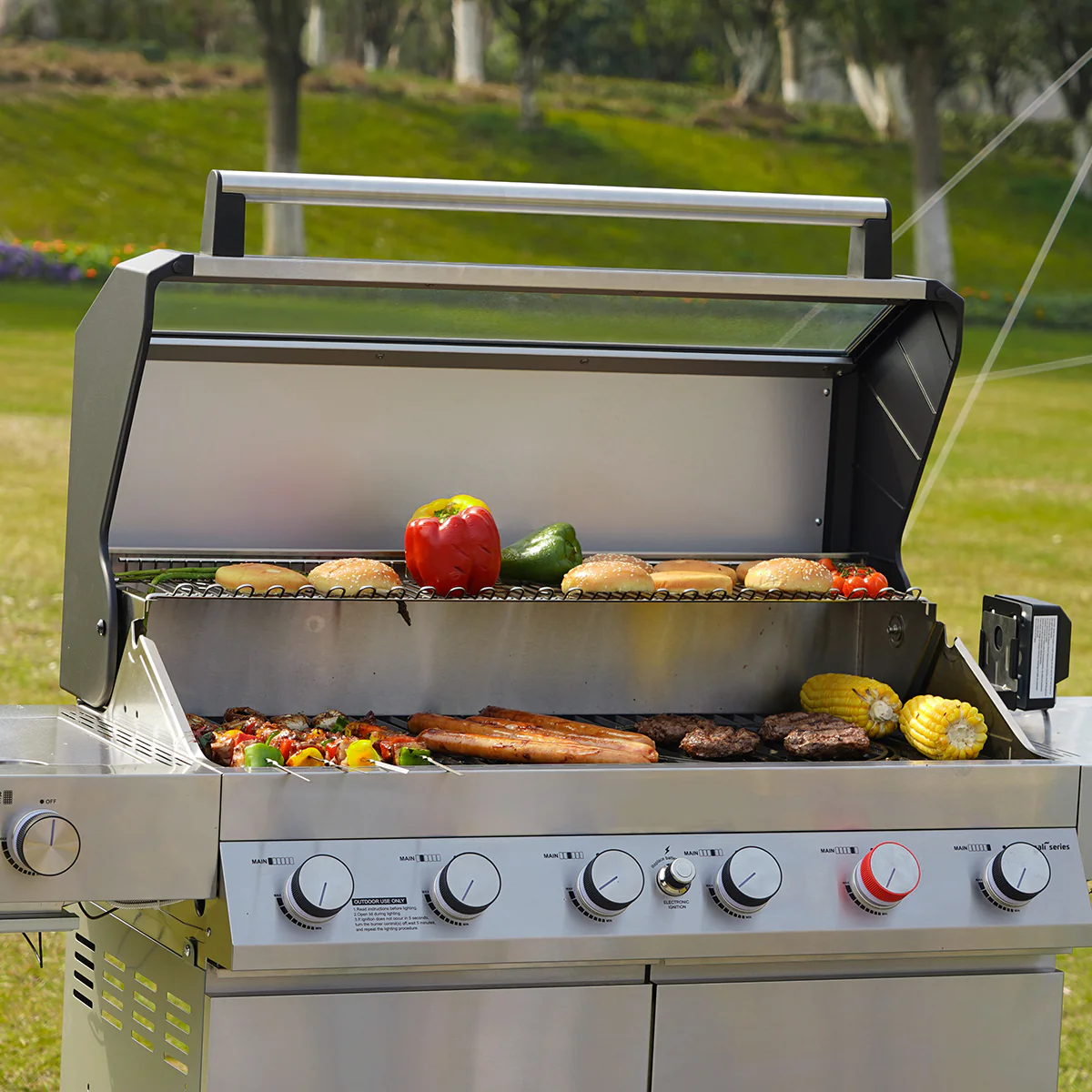 Infrared Smart Grill with Sear Station and Rotisserie - Image 26