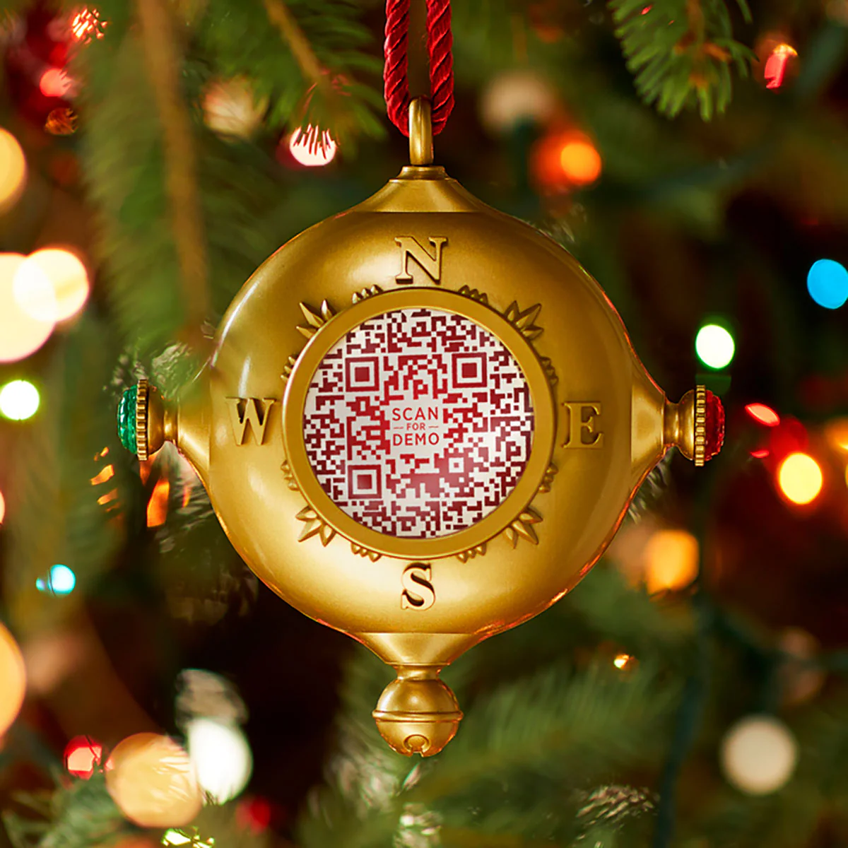 Interactive Santa Ornament with Journal - Image 9