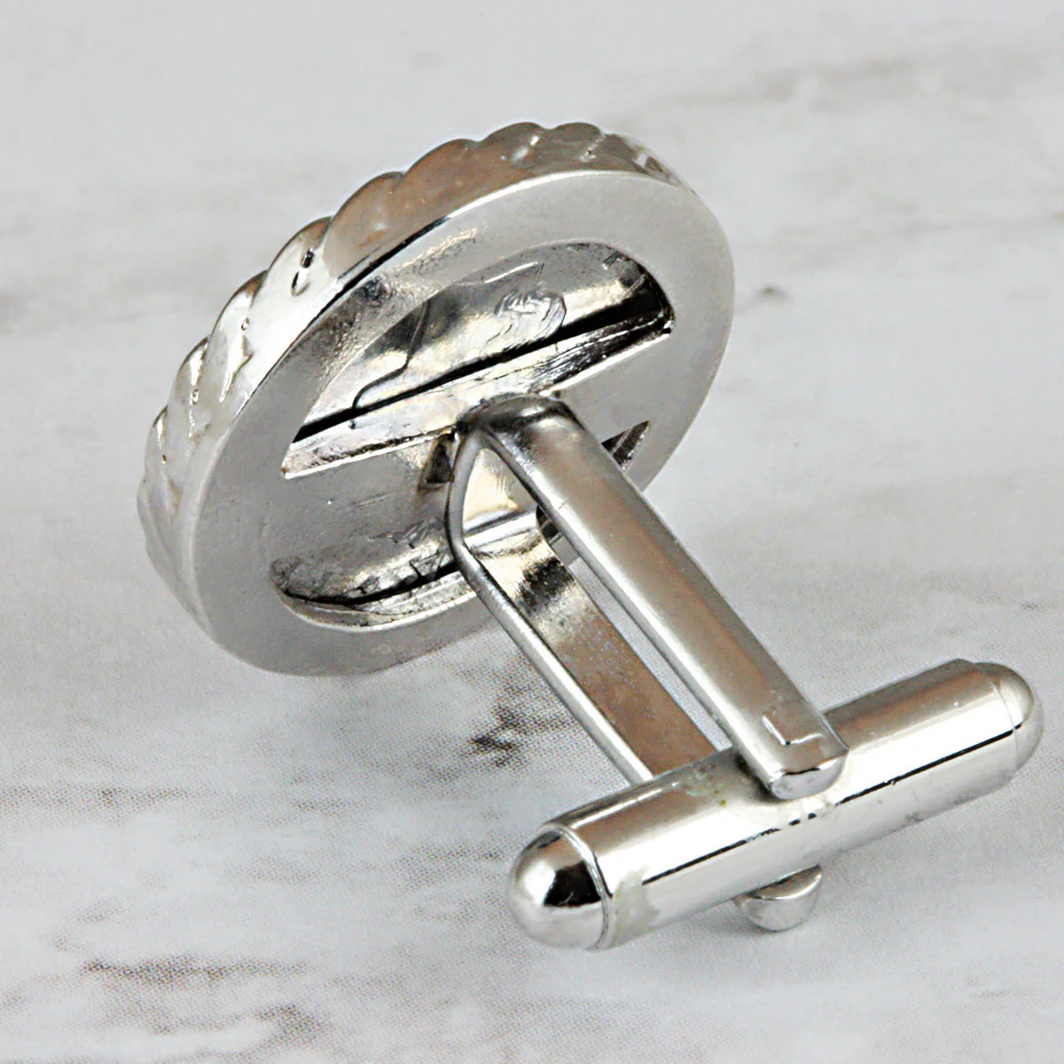 Italian 50 Lire Coin Cufflinks - Image 3
