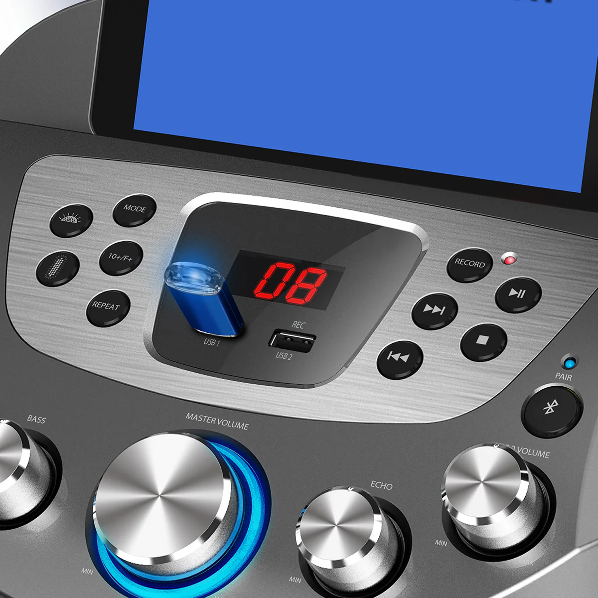 Karaoke Party Machine with Bluetooth - Image 5