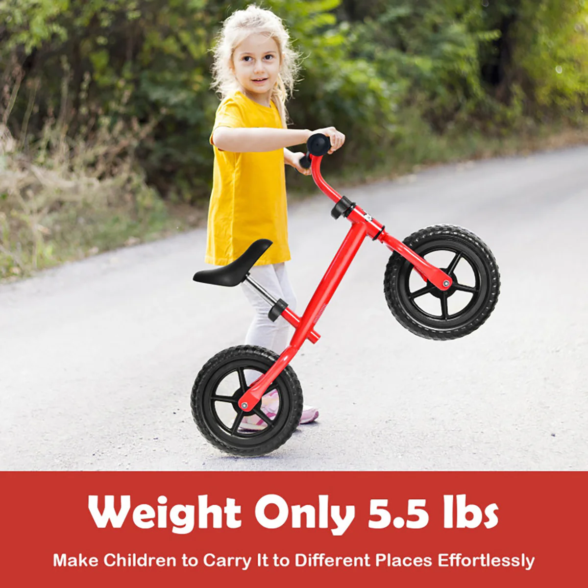 Kids Adjustable No Pedal Balance Bike - Image 16