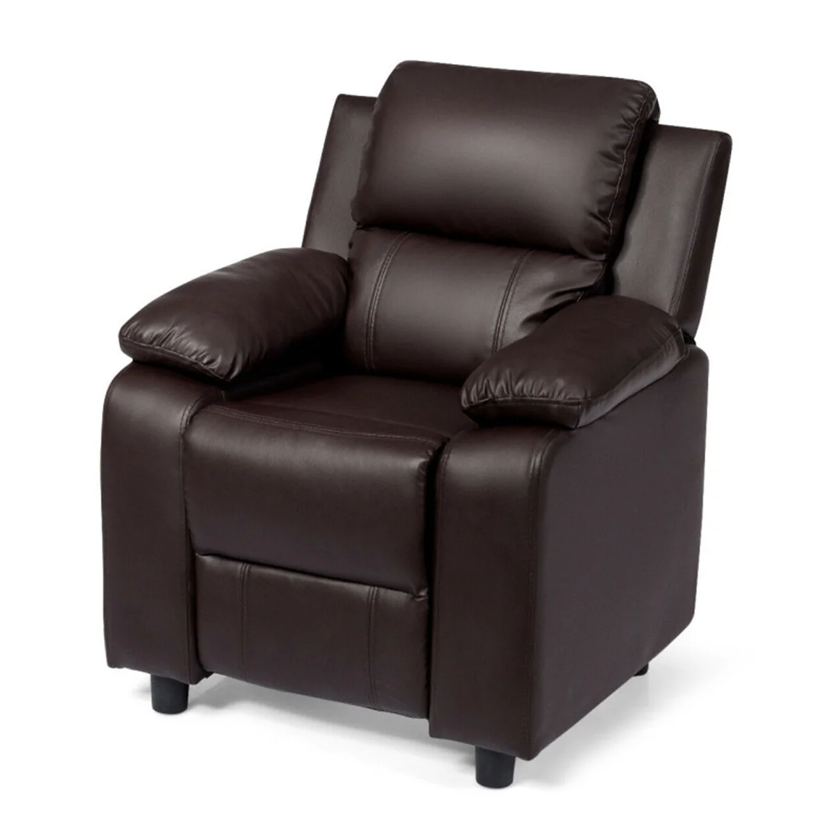 Kids Deluxe Recliner Chair with Storage Arms - Image 17