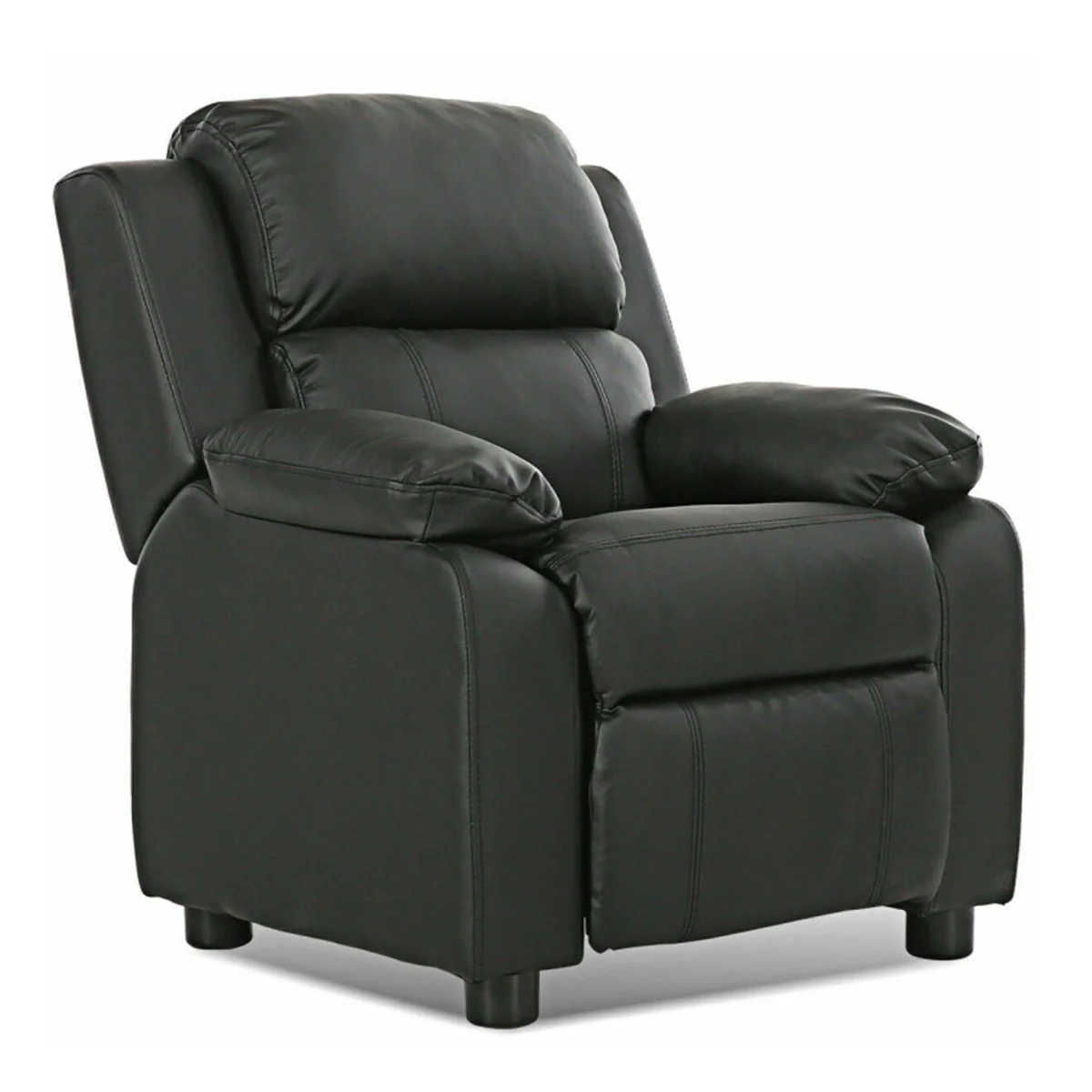Kids Deluxe Recliner Chair with Storage Arms - Image 5