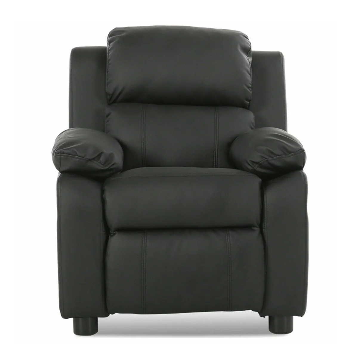 Kids Deluxe Recliner Chair with Storage Arms - Image 8