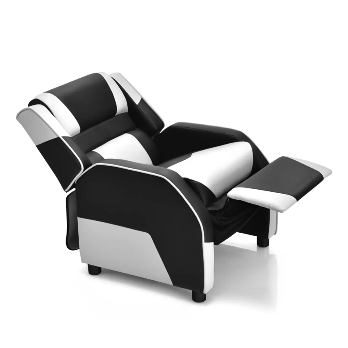 Kids Gaming Sofa Recliner with Headrest and Footrest - Image 50