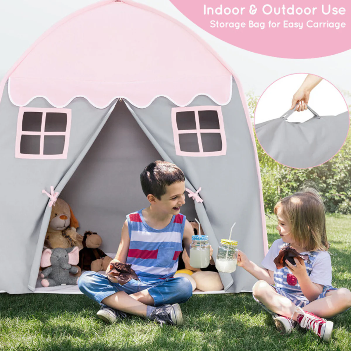 Kids Playhouse Tent - Image 3