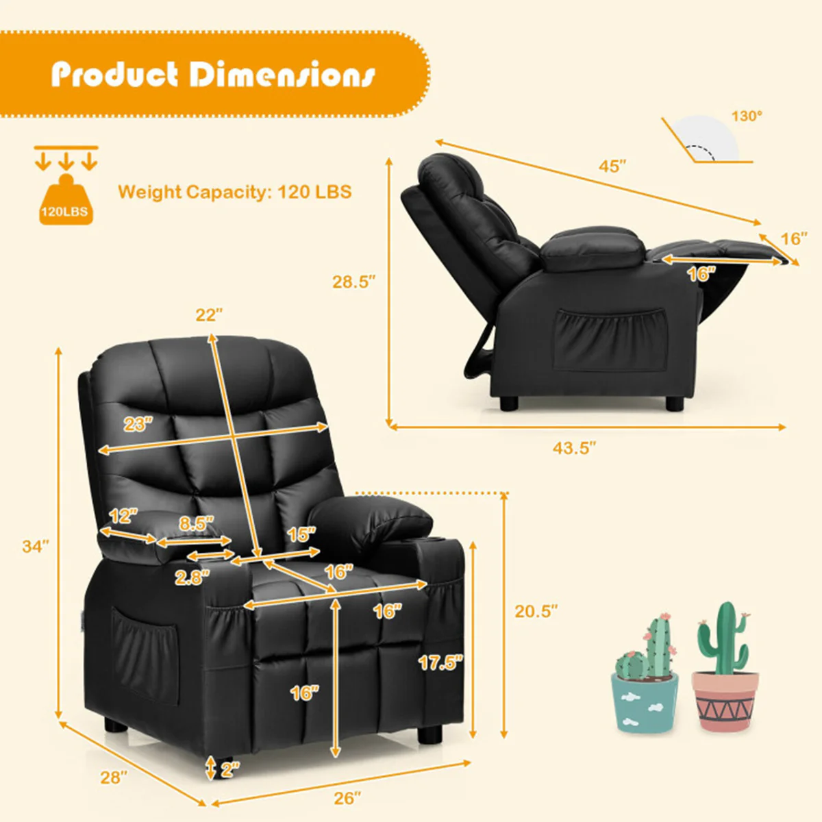 Kids Recliner Chair - Image 32