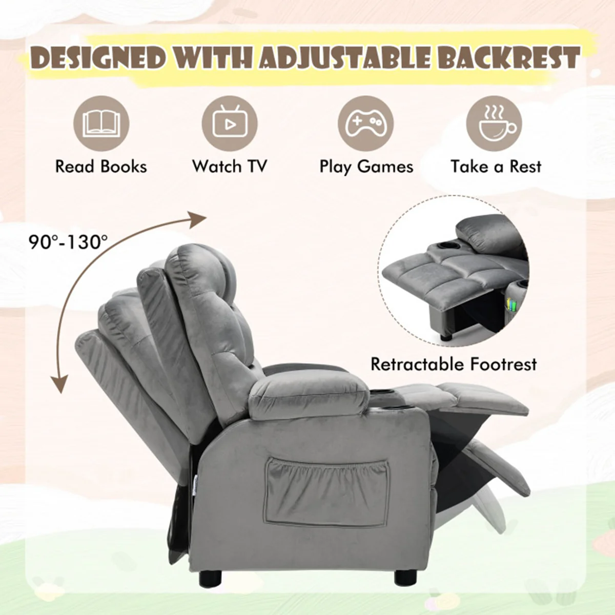 Kids Recliner Chair - Image 69