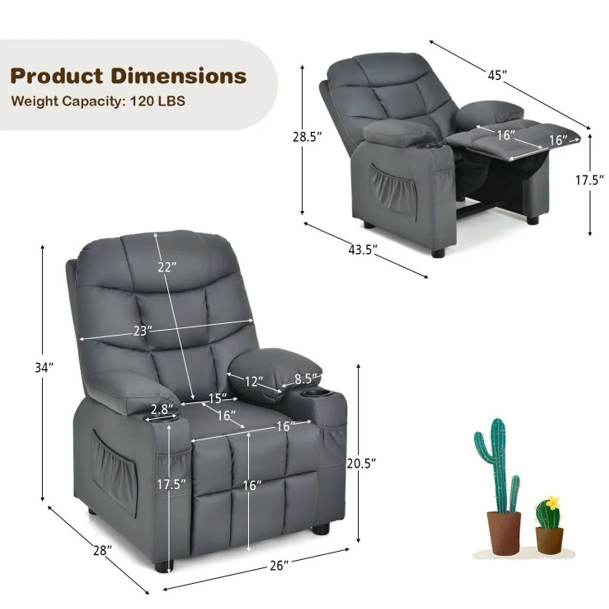 Kids Recliner Chair - Image 80