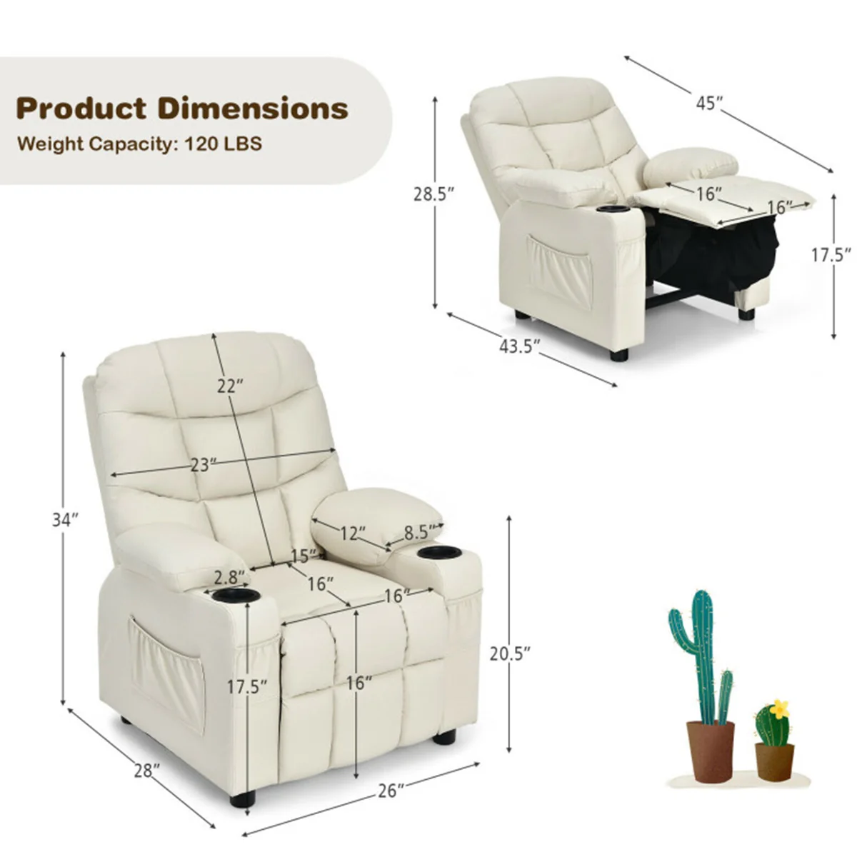 Kids Recliner Chair - Image 92