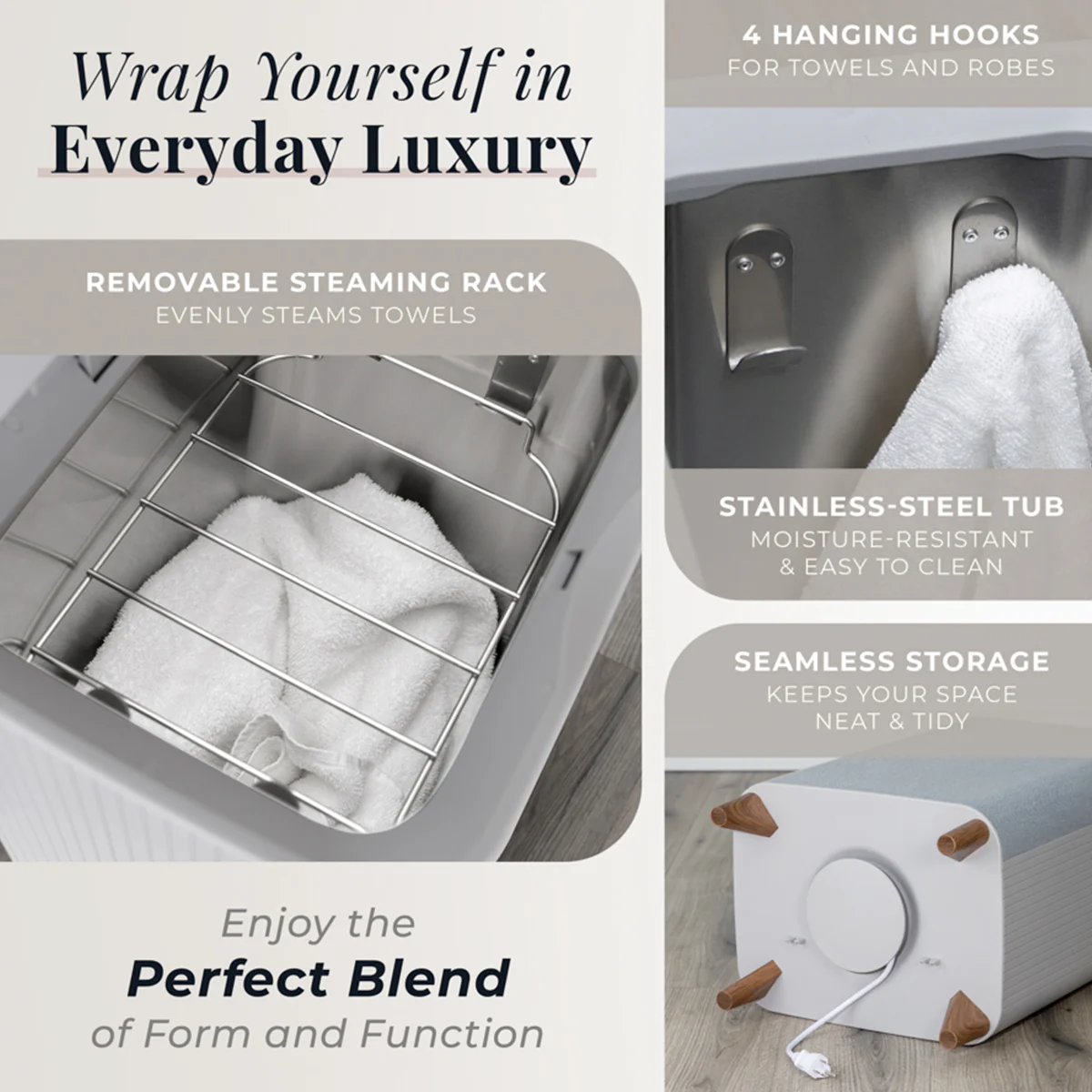 Large Towel Warmer and Steamer - Image 10